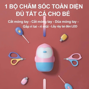 Bộ dụng cụ lấy ráy tai (chim cánh cụt)