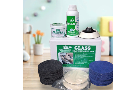 Bộ dụng cụ mài bóng vết trầy xước trên kính 5INCH M14