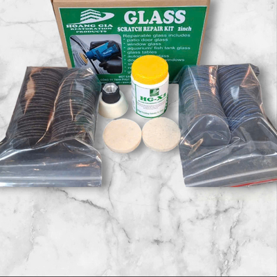 BỘ dụng cụ mài vết trầy xước nhỏ trên kính, gương loại 2inch M14