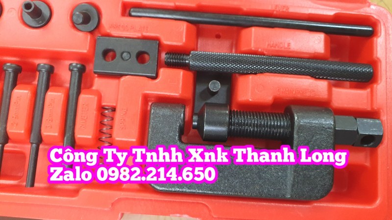 Bộ dụng cụ tháo mắt xích xe đạp xe gắn máy 13 chi tiết cao cấp