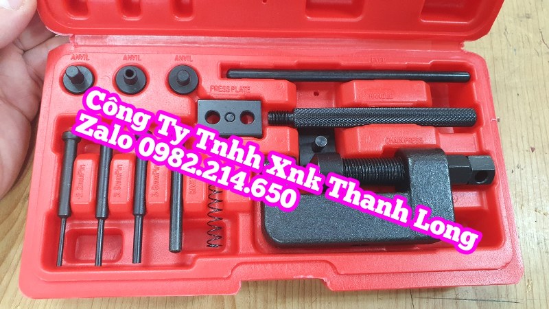 Bộ dụng cụ tháo mắt xích xe đạp xe gắn máy 13 chi tiết cao cấp