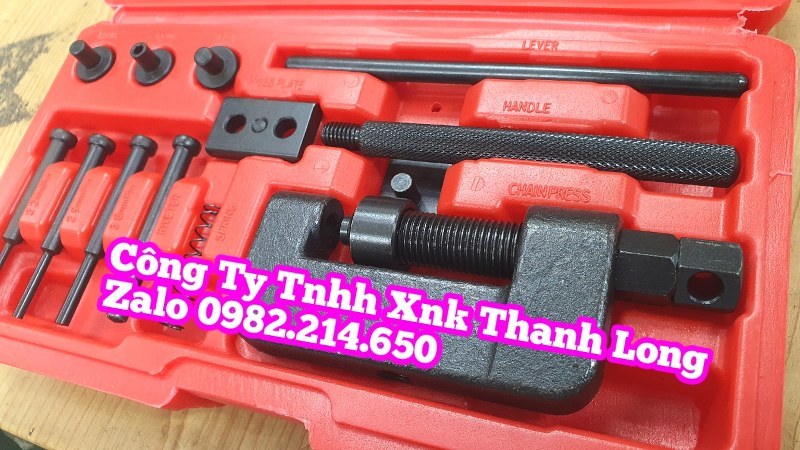 Bộ dụng cụ tháo mắt xích xe đạp xe gắn máy 13 chi tiết cao cấp