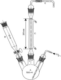 Bộ dụng cụ thủy tinh chưng cất xác định sulfite tự do SciLab