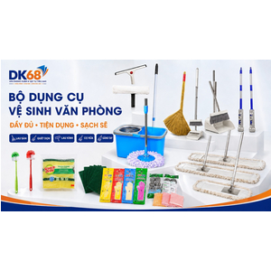 Bộ dụng cụ vệ sinh văn phòng, nhà máy đầy đủ và đủ loại