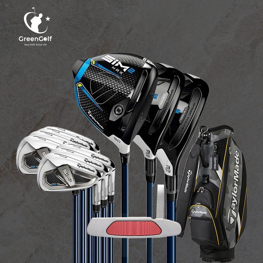 Bộ gậy golf Fullset Taylormade Sim2 max - Iron Shaft Graphite (S)