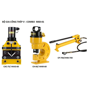 BỘ GIA CÔNG THÉP V - COMBO M60-01