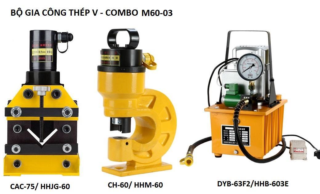 BỘ GIA CÔNG THÉP V - COMBO M60-03