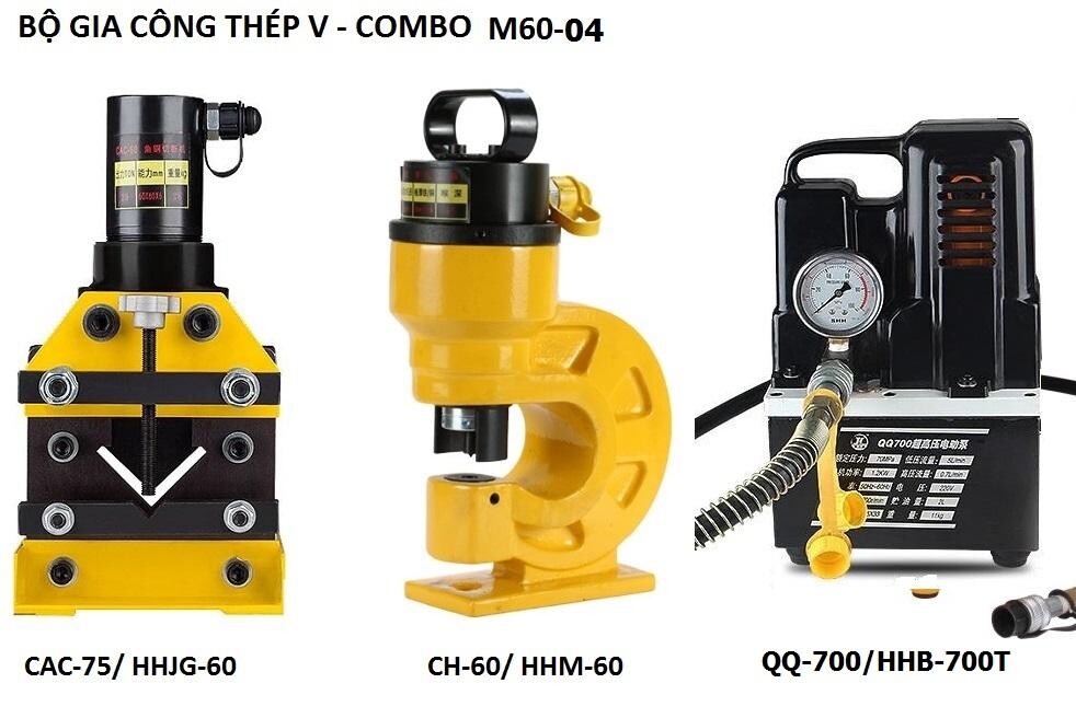BỘ GIA CÔNG THÉP V - COMBO M60-04