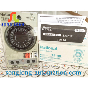 BỘ HẸN GIỜ NATIONAL TB118