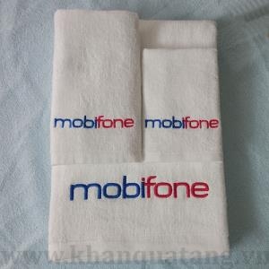 Bộ khăn quà tặng kèm sản phẩm Mobifone
