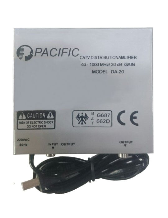 Khuếch đại truyền hình cáp Pacific Da20
