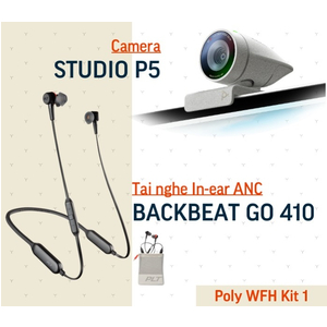 Bộ Kit camera hội nghị truyền hình Poly Studio P5 & BackBeat Go 410 (WFH-01)