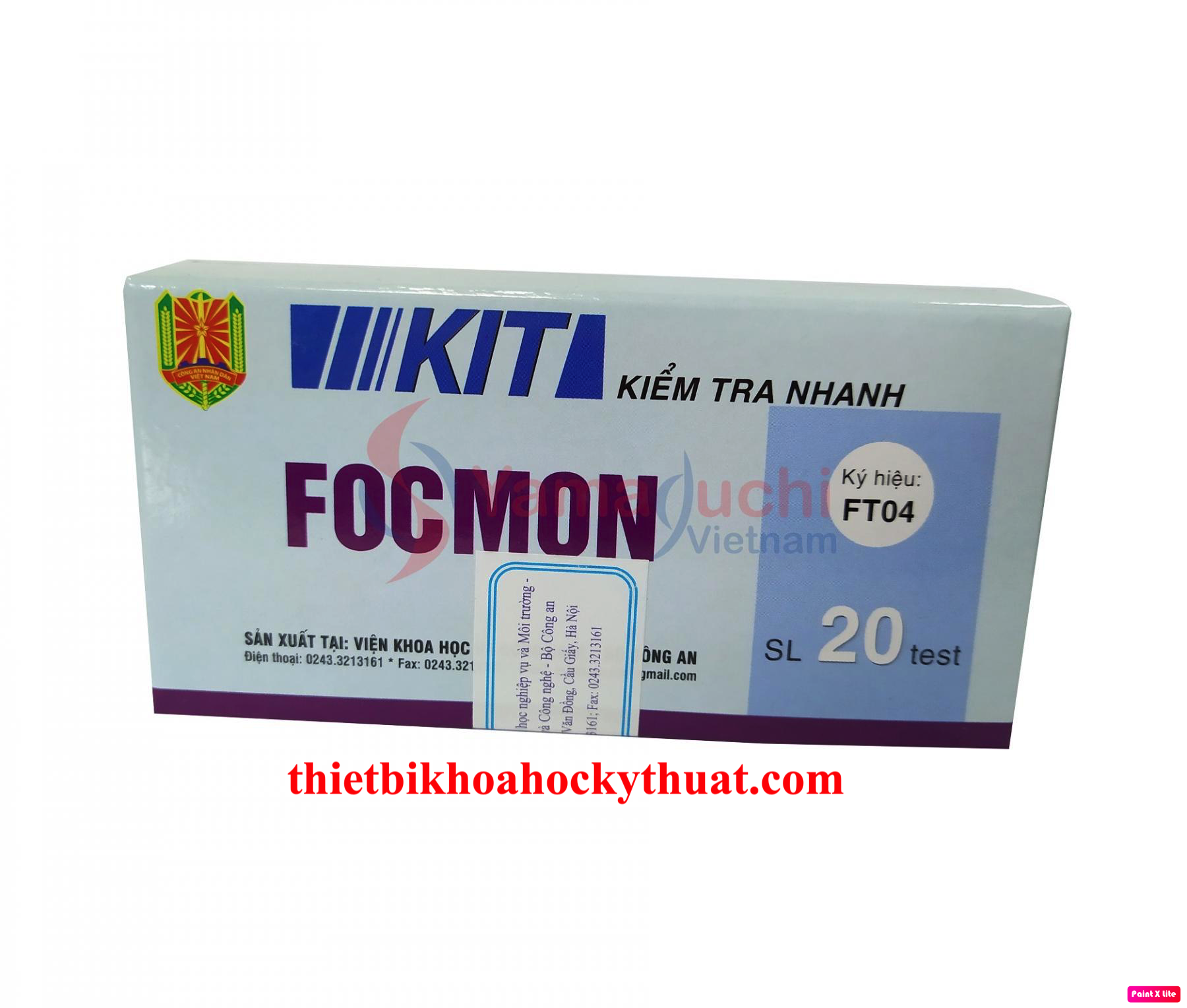 Bộ kit thử formol (Foocmon) FT04