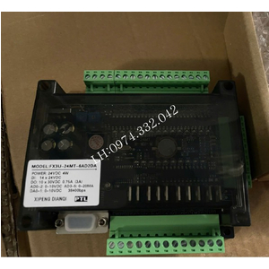 Bộ lập trình PLC FX3U-24MT-6AD2DA