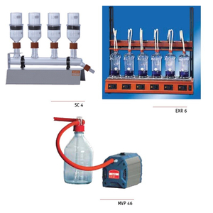 Bộ lọc xơ bằng thuỷ tinh Behrotest 6 chỗ theo tiêu chuẩn EN ISO6856