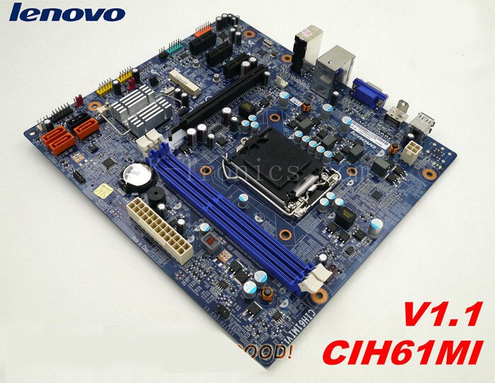 Bo mạch chủ LENOVO IdeaCentre H520s K410 11200969 H61 CIH61MI V1.1 LGA1155 Motherboard