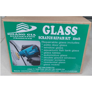 BỘ dụng cụ mài vết trầy xước nhỏ trên kính, gương loại 2inch M14