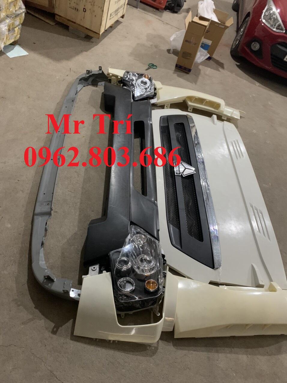 toàn bộ đồ vỏ mặt lạ xe đầu kéo howo cabin t7h
