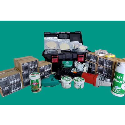 Bộ máy đánh bóng kính bị xước full BOX DCA M14M8