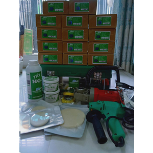 Bộ máy đánh bóng kính bị xước full BOX DCA M14M8