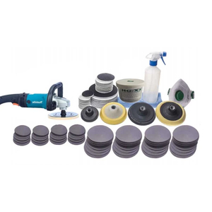 Bộ máy phục hồi mài bóng các dạng kính trầy xước (cty nhôm kính, chăm sóc xe, nhà máy kính) FULL