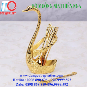 Bộ Để Muỗng Nĩa Thiên Nga Cao Cấp