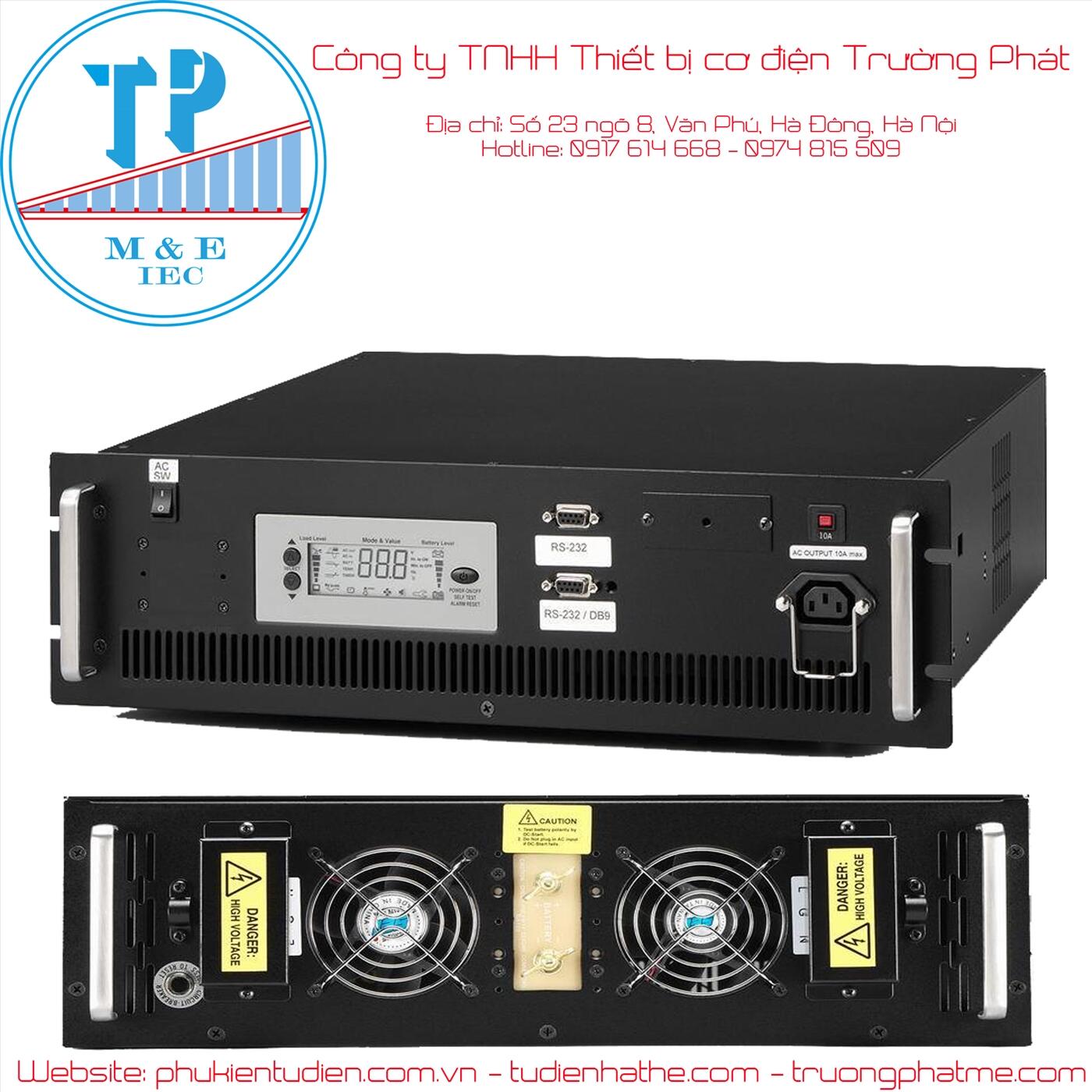 Bộ nghịch lưu inverter INVERTER 3500VA-220VDC