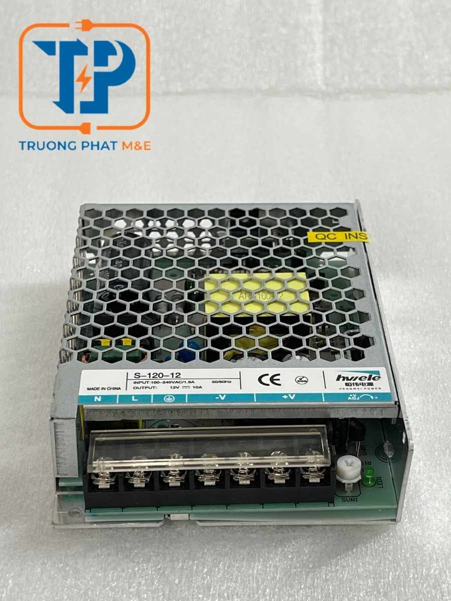 Bộ nguồn 12VDC/10A (S-120-12)