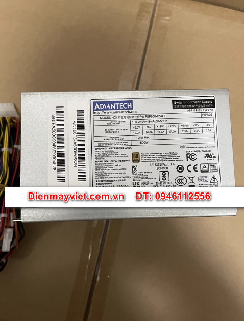 Bộ nguồn công nghiệp Advantech FSP500-70AGB/PS8-500ATX-BB/FSP500-60PFG