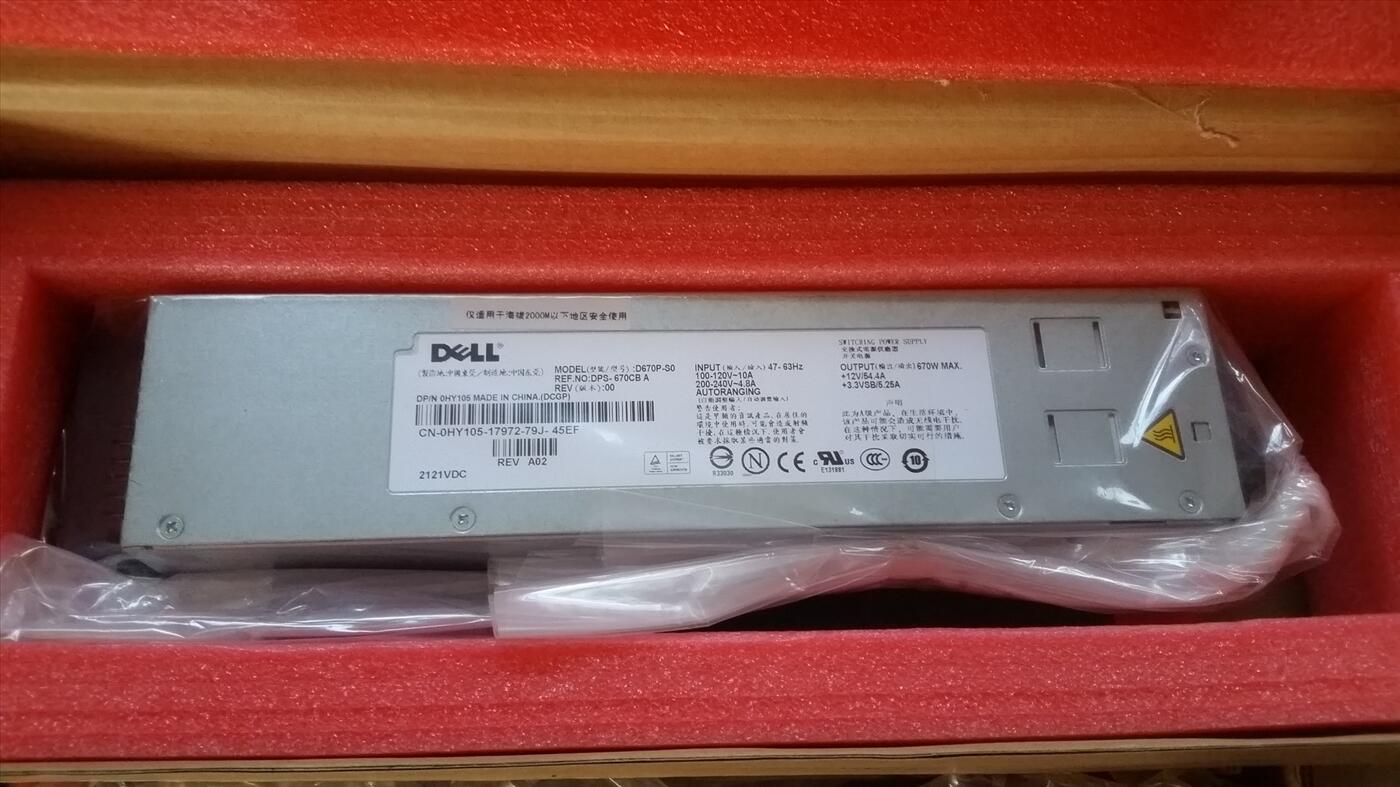 Bộ Nguồn DELL PowerEdge 1950 670w HY105 D670P-S0