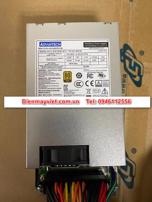 Bộ nguồn FSP/Advantech FSP350-50FCB/57FCB/96PS-A350WFXG/PS8-500FATX-GB 350w