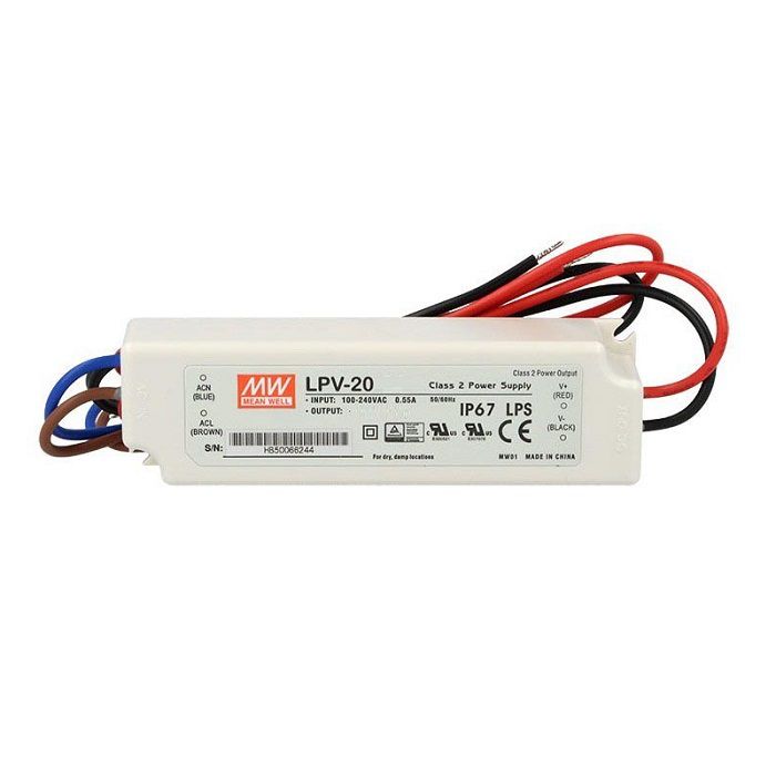 Bộ nguồn LED Meanwell LPV-20-15 (15V 20W 1.33A)