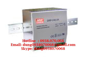 Bộ Nguồn MEAN WELL DRP-240-24 (24V/10A) gắn thanh ray