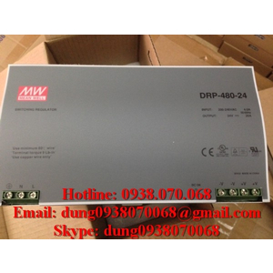 Bộ nguồn mean well DRP-480-24, DRP-480-48