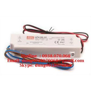 Bộ nguồn mean well LPV-35-5,LPV-35-12,LPV-35-15,LPV-35-24,LPV-35-36