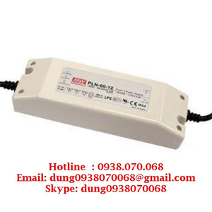 Bộ nguồn mean well PLN-60-12,PLN-60-15,PLN-60-20,PLN-60-24,PLN-60-27,PLN-60-36,PLN-60-48
