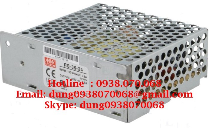 Bộ nguồn mean well RS-35-5, RS-35-12, RS-35-24, RS-35-48