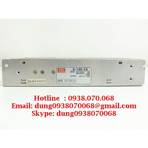 Bộ nguồn mean well S-100-5, S-100-10, S-100-15, S-100-18, S-100-24, S-100-27, S-100-36