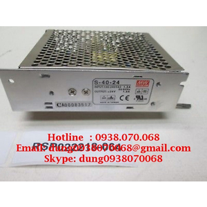Bộ nguồn Mean well S-40-5, S-40-12, S-40-15, S-40-24