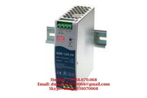 Bộ nguồn mean well SDR-120-12, SDR-120-24, SDR-120-48