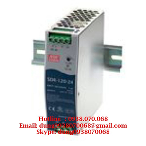 Bộ nguồn mean well SDR-120-12, SDR-120-24, SDR-120-48
