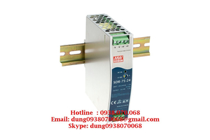 Bộ nguồn mean well SDR-75-12, SDR-75-24, SDR-75-48