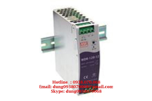 Bộ nguồn mean well WDR-120-12, WDR-120-24, WDR-120-48