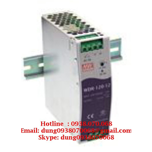 Bộ nguồn mean well WDR-120-12, WDR-120-24, WDR-120-48