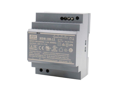Bộ nguồn Meanwell HDR-100-12 (100W 12V 7.1A)