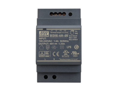 Bộ nguồn Meanwell HDR-60-48 (48V 60W 1.25A)