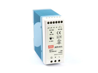 Bộ nguồn Meanwell MDR-60-5 (60W 5V 10A)