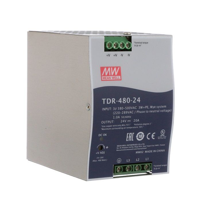 Bộ nguồn Meanwell TDR-480-48 (48V 480W 10A)