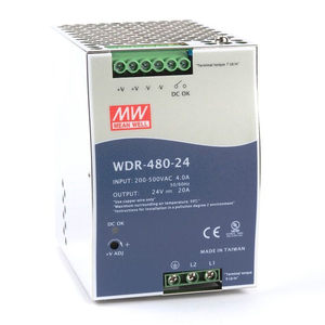 Bộ nguồn Meanwell WDR-480-24 (480W 24V 20A)