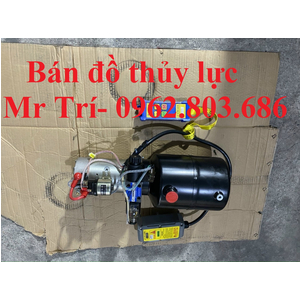 Bộ nguồn thủy lực 12v, 24v lắp hệ thống nâng hạ